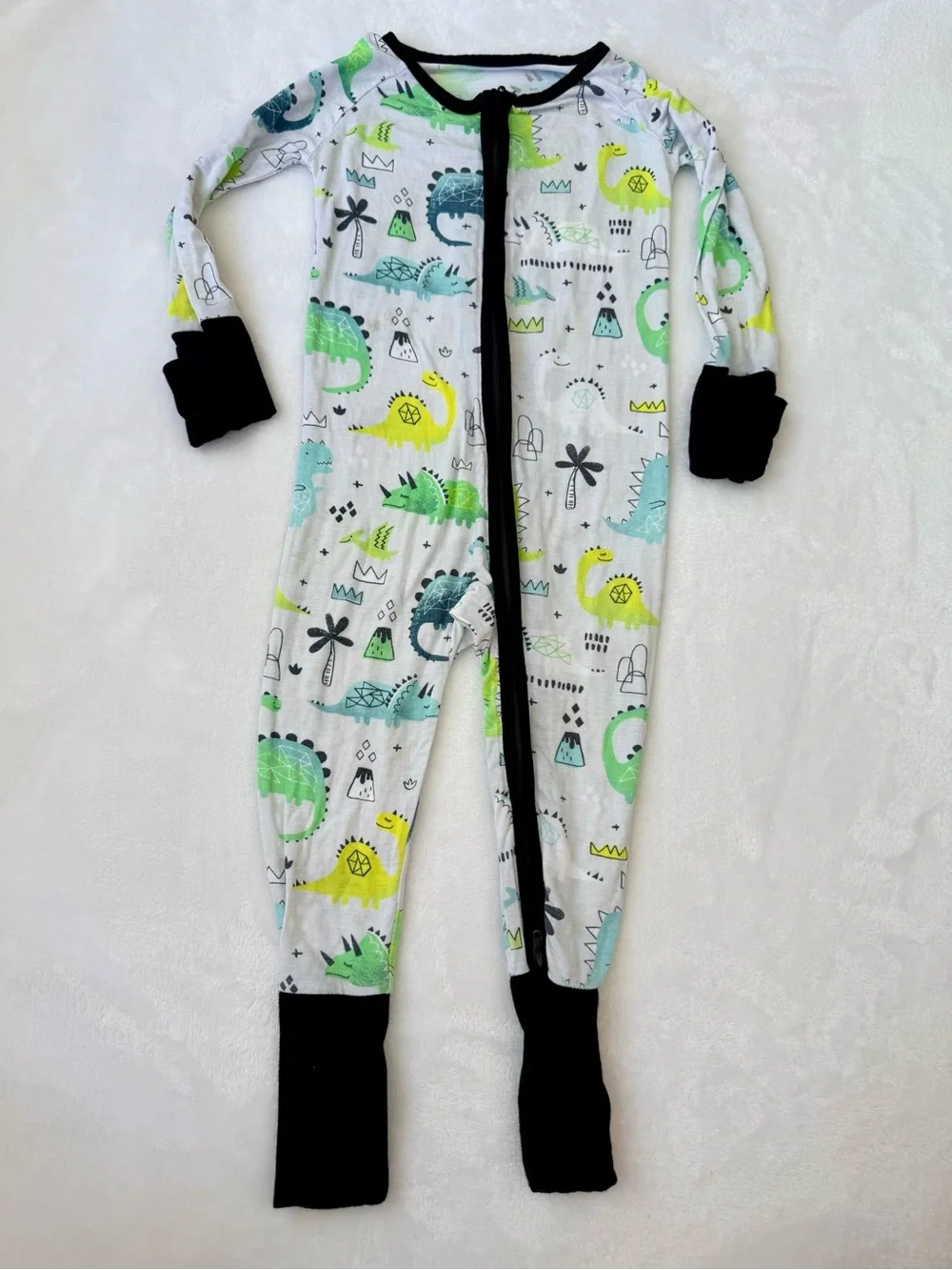 Little Sleepies OG Dino’s Zippie (size 6-12M)